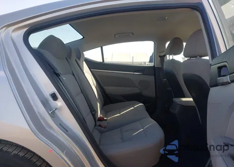 2019 Hyundai Elantra Sel from USA, damaged, VIN 5NPD84LF2KH430359